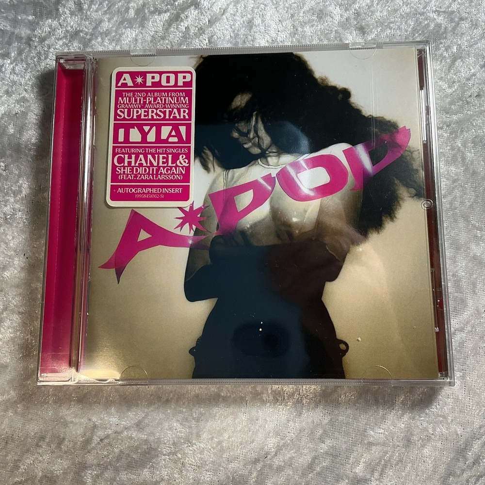 Tyla A*POP CD Signed Autographed Insert New Sealed 2026 Artist Store Exclusive